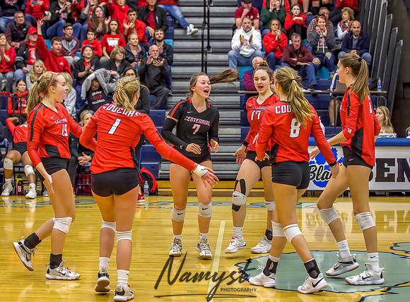 Centennial at Blaine Volleyball Game 116