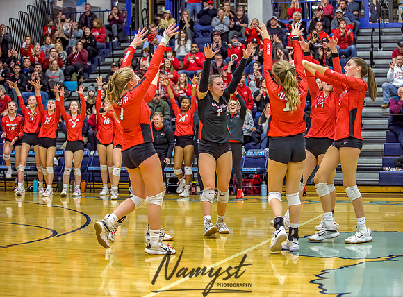 Centennial at Blaine Volleyball Game 123