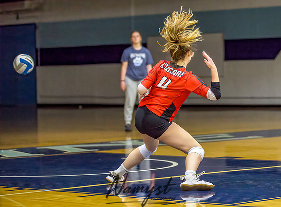 Centennial at Blaine Volleyball Game 133
