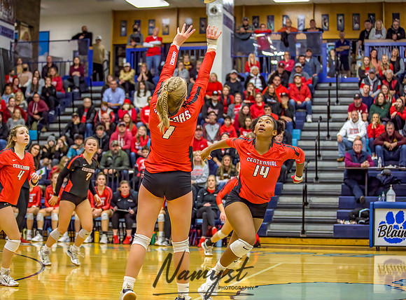 Centennial at Blaine Volleyball Game 135