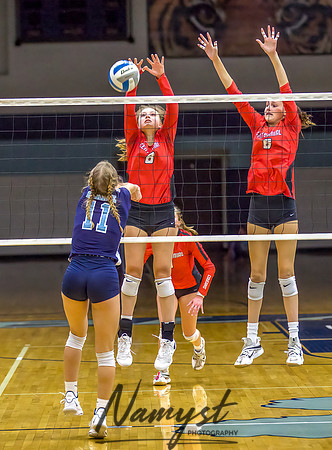 Centennial at Blaine Volleyball Game 143