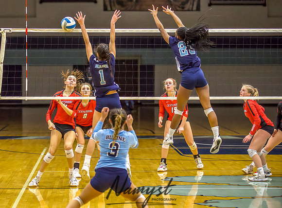 Centennial at Blaine Volleyball Game 141