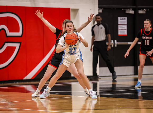 Centennial vs Blaine Girls Varsity Basketball 293