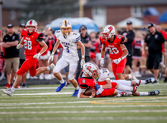 Centennial vs STMA Varsity Football 179