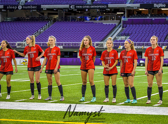 Centennial vs Rosemount Gilrs Soccer Semifinal Game 071