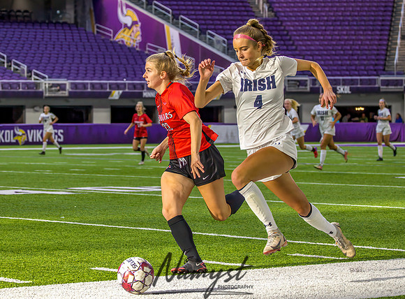 Centennial vs Rosemount Gilrs Soccer Semifinal Game 102