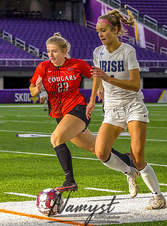Centennial vs Rosemount Gilrs Soccer Semifinal Game 103