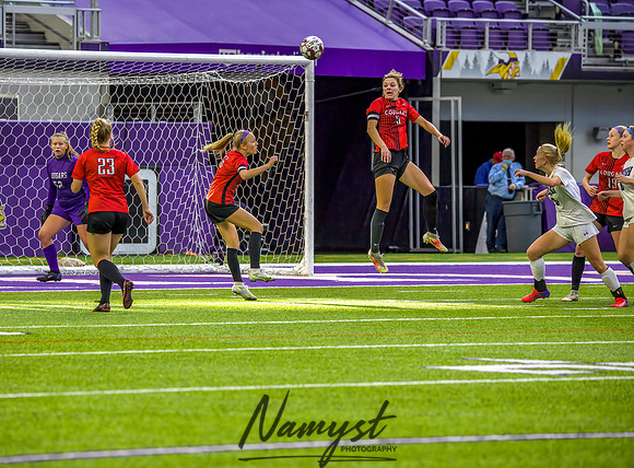 Centennial vs Rosemount Gilrs Soccer Semifinal Game 109