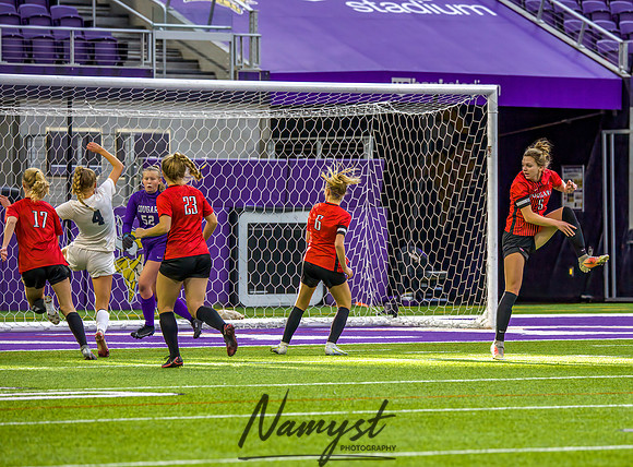 Centennial vs Rosemount Gilrs Soccer Semifinal Game 110
