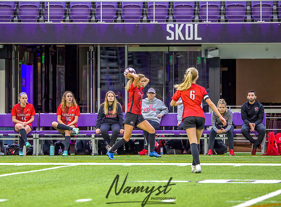 Centennial vs Rosemount Gilrs Soccer Semifinal Game 113