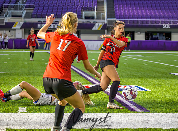 Centennial vs Rosemount Gilrs Soccer Semifinal Game 114