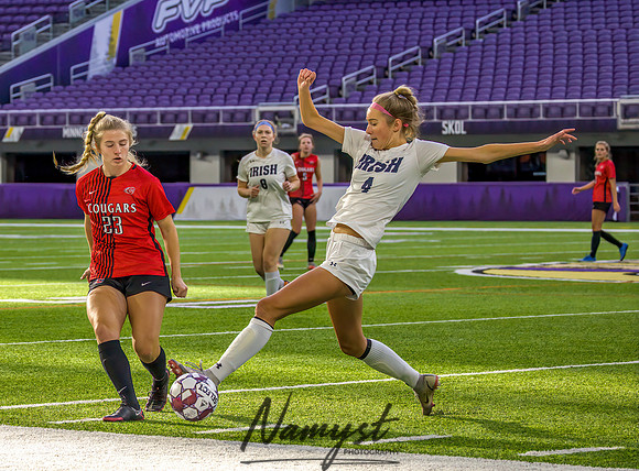 Centennial vs Rosemount Gilrs Soccer Semifinal Game 116
