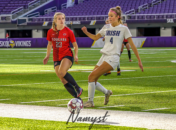 Centennial vs Rosemount Gilrs Soccer Semifinal Game 117