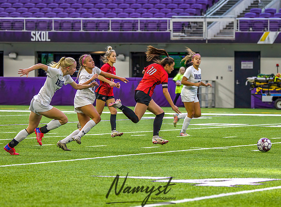 Centennial vs Rosemount Gilrs Soccer Semifinal Game 124