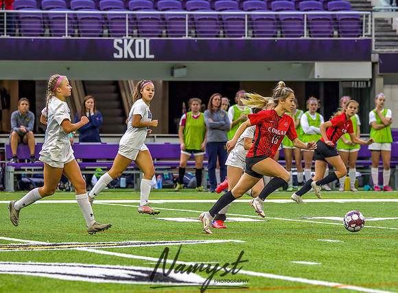 Centennial vs Rosemount Gilrs Soccer Semifinal Game 127