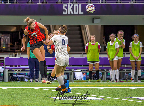 Centennial vs Rosemount Gilrs Soccer Semifinal Game 130