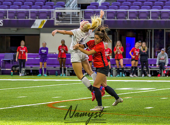 Centennial vs Rosemount Gilrs Soccer Semifinal Game 133