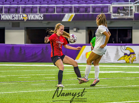 Centennial vs Rosemount Gilrs Soccer Semifinal Game 138