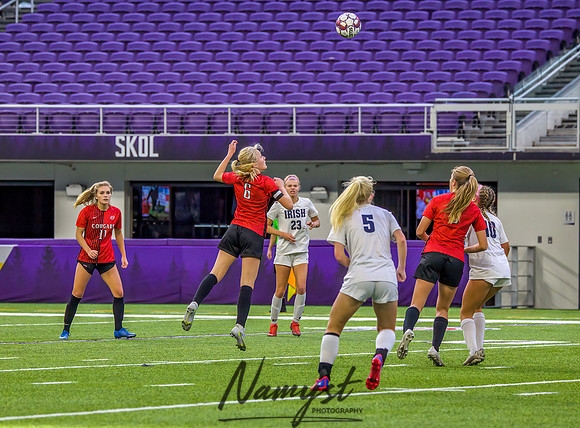 Centennial vs Rosemount Gilrs Soccer Semifinal Game 148