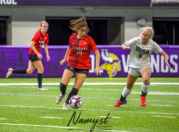 Centennial vs Rosemount Gilrs Soccer Semifinal Game 153