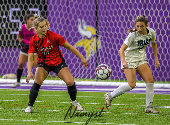 Centennial vs Rosemount Gilrs Soccer Semifinal Game 161