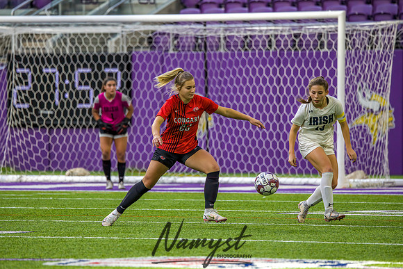 Centennial vs Rosemount Gilrs Soccer Semifinal Game 162