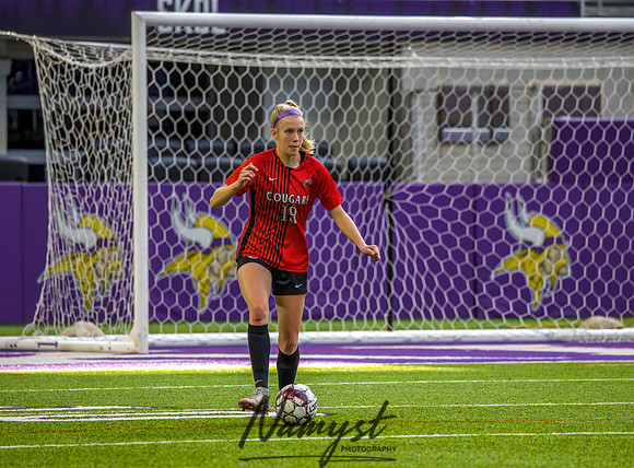 Centennial vs Rosemount Gilrs Soccer Semifinal Game 169