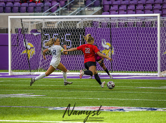 Centennial vs Rosemount Gilrs Soccer Semifinal Game 174