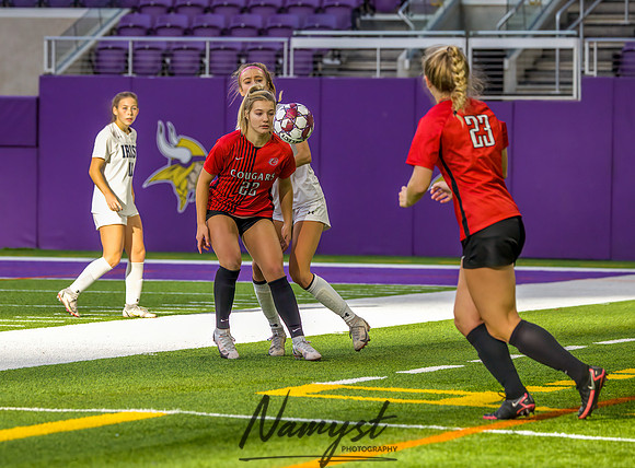 Centennial vs Rosemount Gilrs Soccer Semifinal Game 179