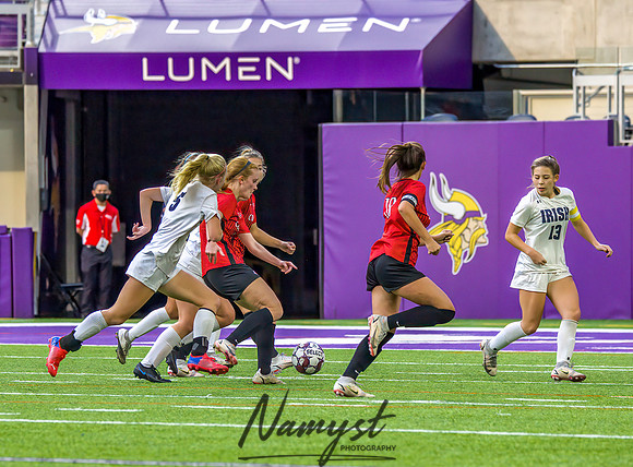 Centennial vs Rosemount Gilrs Soccer Semifinal Game 184