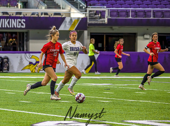 Centennial vs Rosemount Gilrs Soccer Semifinal Game 191