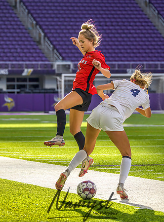 Centennial vs Rosemount Gilrs Soccer Semifinal Game 196