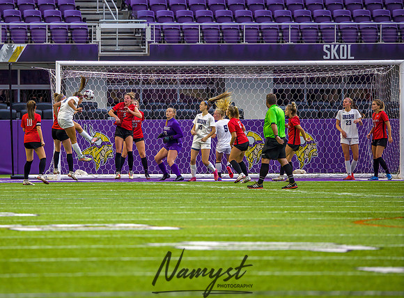 Centennial vs Rosemount Gilrs Soccer Semifinal Game 198