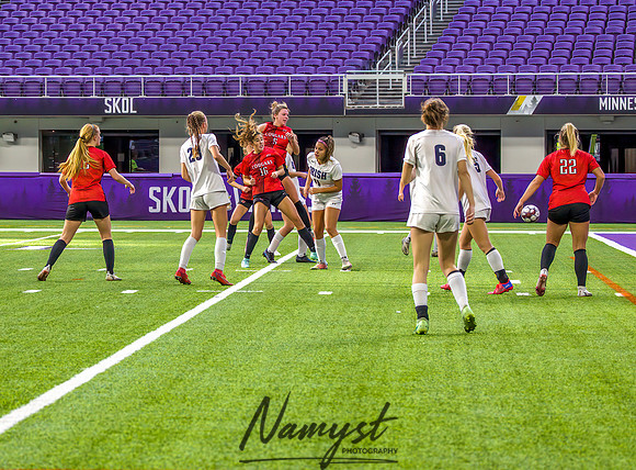 Centennial vs Rosemount Gilrs Soccer Semifinal Game 213