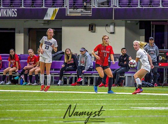 Centennial vs Rosemount Gilrs Soccer Semifinal Game 230
