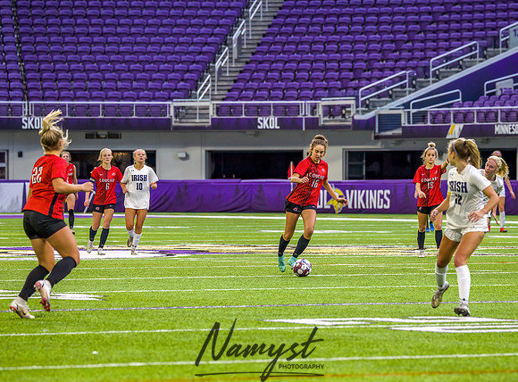 Centennial vs Rosemount Gilrs Soccer Semifinal Game 234