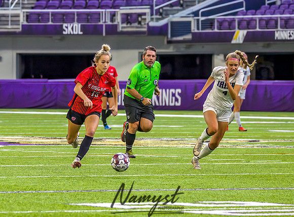 Centennial vs Rosemount Gilrs Soccer Semifinal Game 235