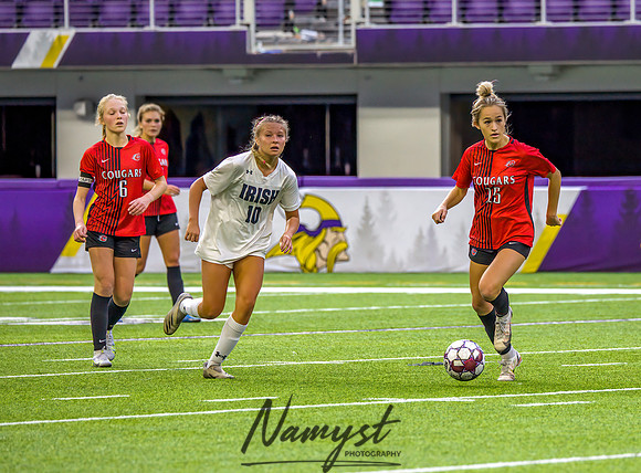 Centennial vs Rosemount Gilrs Soccer Semifinal Game 261