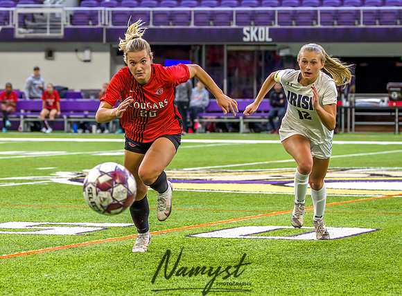 Centennial vs Rosemount Gilrs Soccer Semifinal Game 268