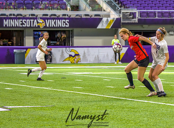 Centennial vs Rosemount Gilrs Soccer Semifinal Game 276