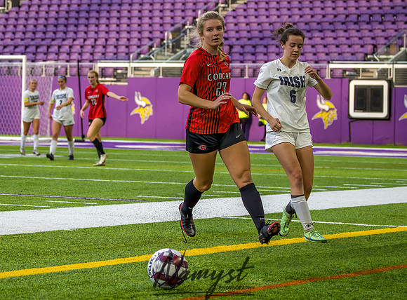 Centennial vs Rosemount Gilrs Soccer Semifinal Game 283