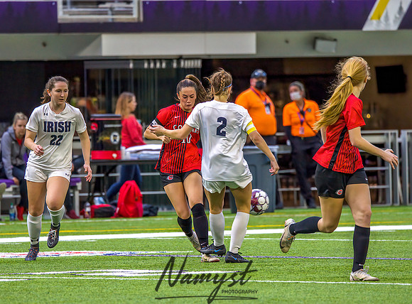 Centennial vs Rosemount Gilrs Soccer Semifinal Game 298