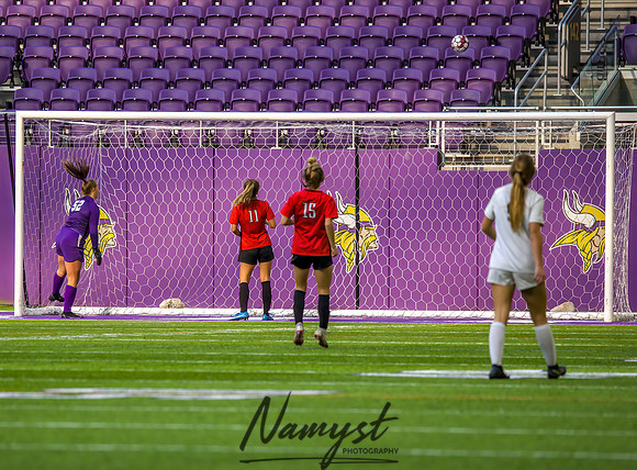 Centennial vs Rosemount Gilrs Soccer Semifinal Game 308