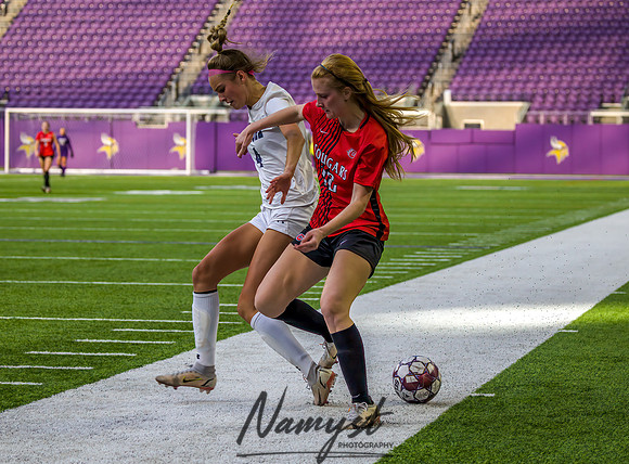Centennial vs Rosemount Gilrs Soccer Semifinal Game 322