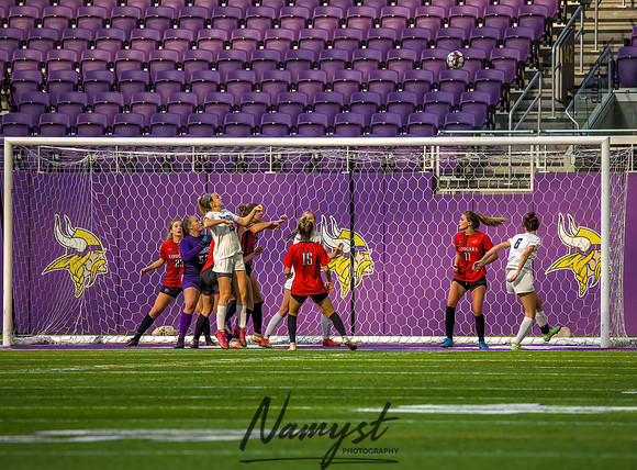 Centennial vs Rosemount Gilrs Soccer Semifinal Game 333