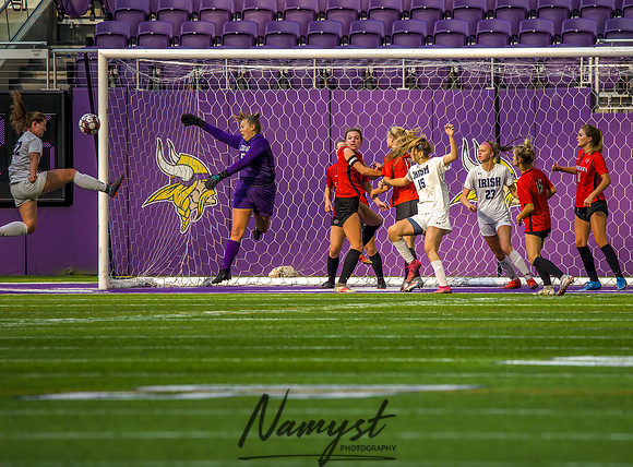 Centennial vs Rosemount Gilrs Soccer Semifinal Game 336