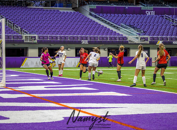 Centennial vs Rosemount Gilrs Soccer Semifinal Game 346