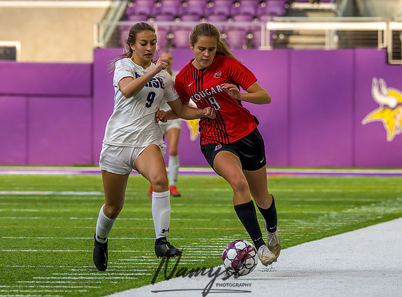 Centennial vs Rosemount Gilrs Soccer Semifinal Game 349