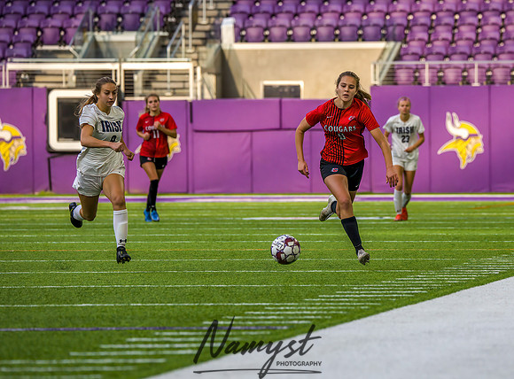 Centennial vs Rosemount Gilrs Soccer Semifinal Game 348