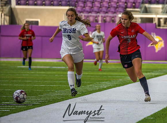 Centennial vs Rosemount Gilrs Soccer Semifinal Game 353